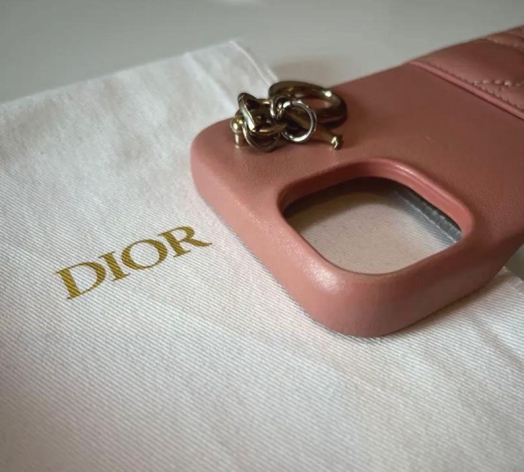 【限定色ピンク】Christian Dior iPhone13ケース カナージュ