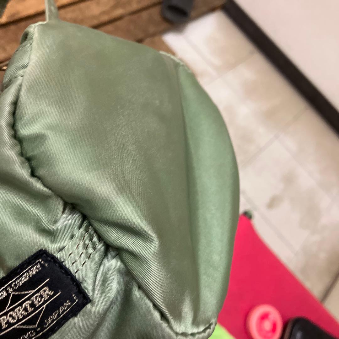 ポーター　タンカー ミニドラムバッグ　セージグリーン