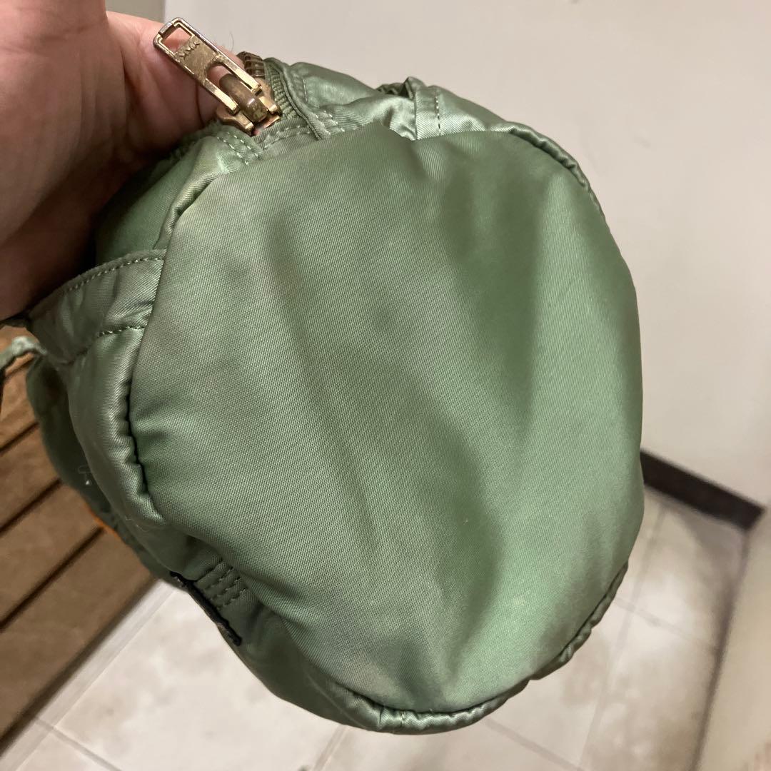 ポーター　タンカー ミニドラムバッグ　セージグリーン