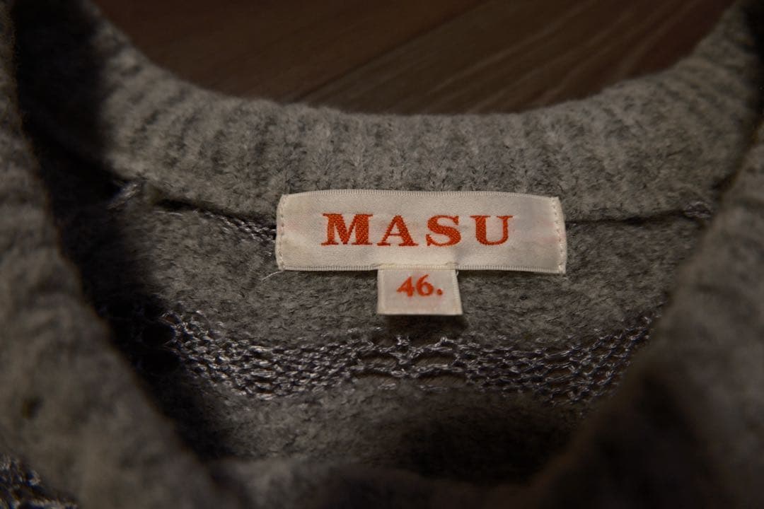 トップス masu 22aw REVERSE BEETHOVEN SWEATER 46
