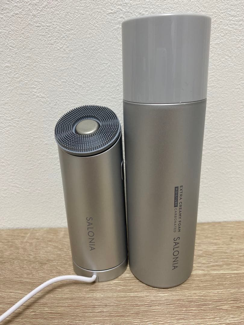 ボディ・フェイスケア SALONIA ION FACIAL BRUSH SILVER