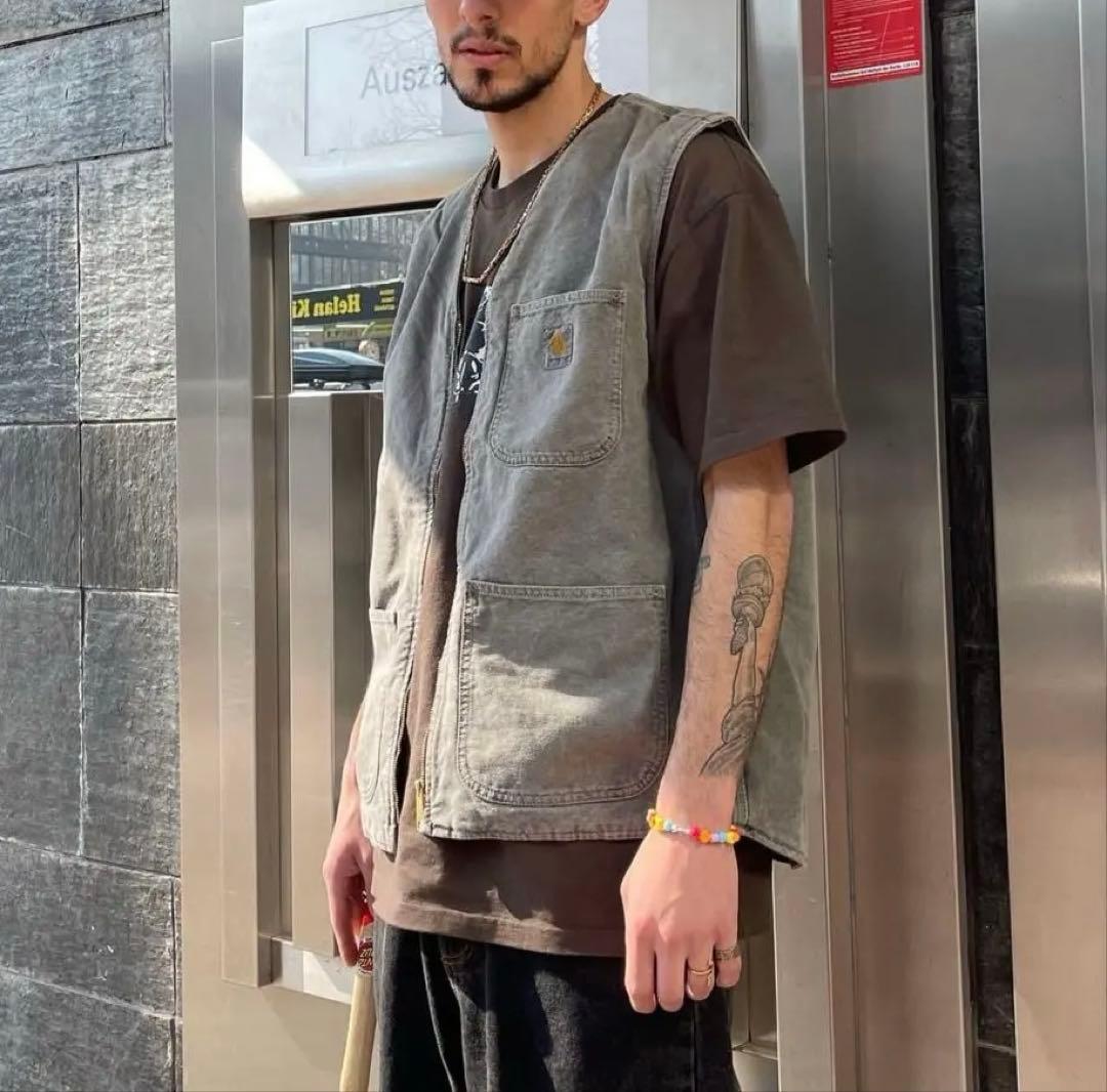 Carhartt wip ARBOR VEST コムドットやまと着用同型
