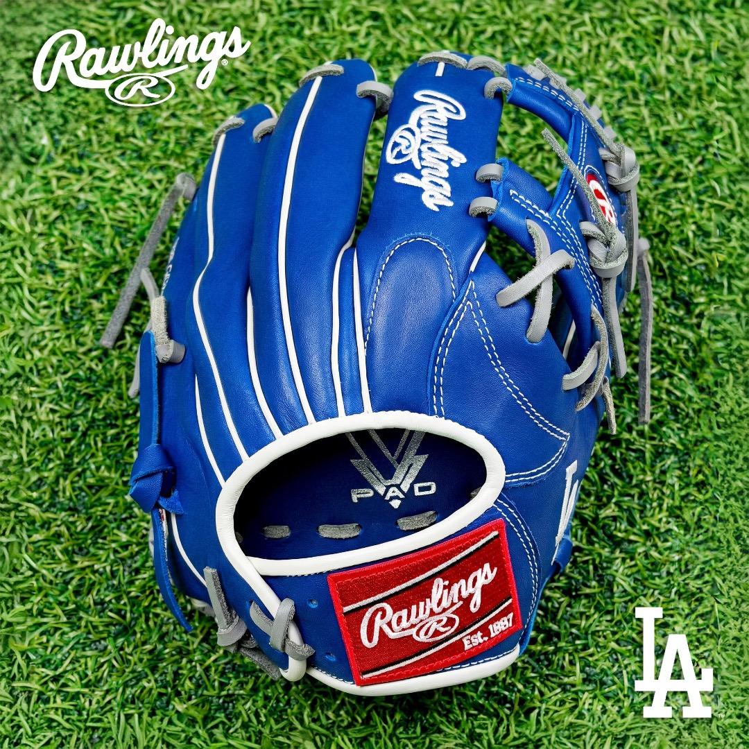 【新品】ローリングス 軟式 内野手用 グラブ MLB ロサンゼルス ドジャース