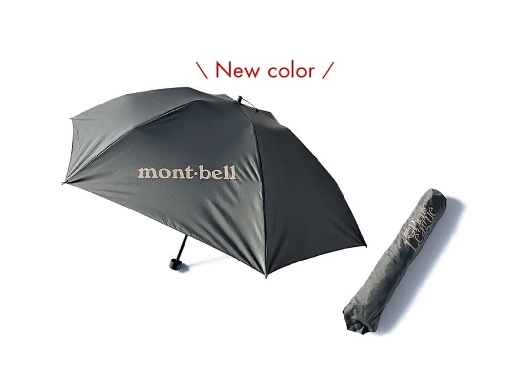 【新品未使用】モンベル　日傘　【LEE別注】トラベルサンブロックアンブレラ50