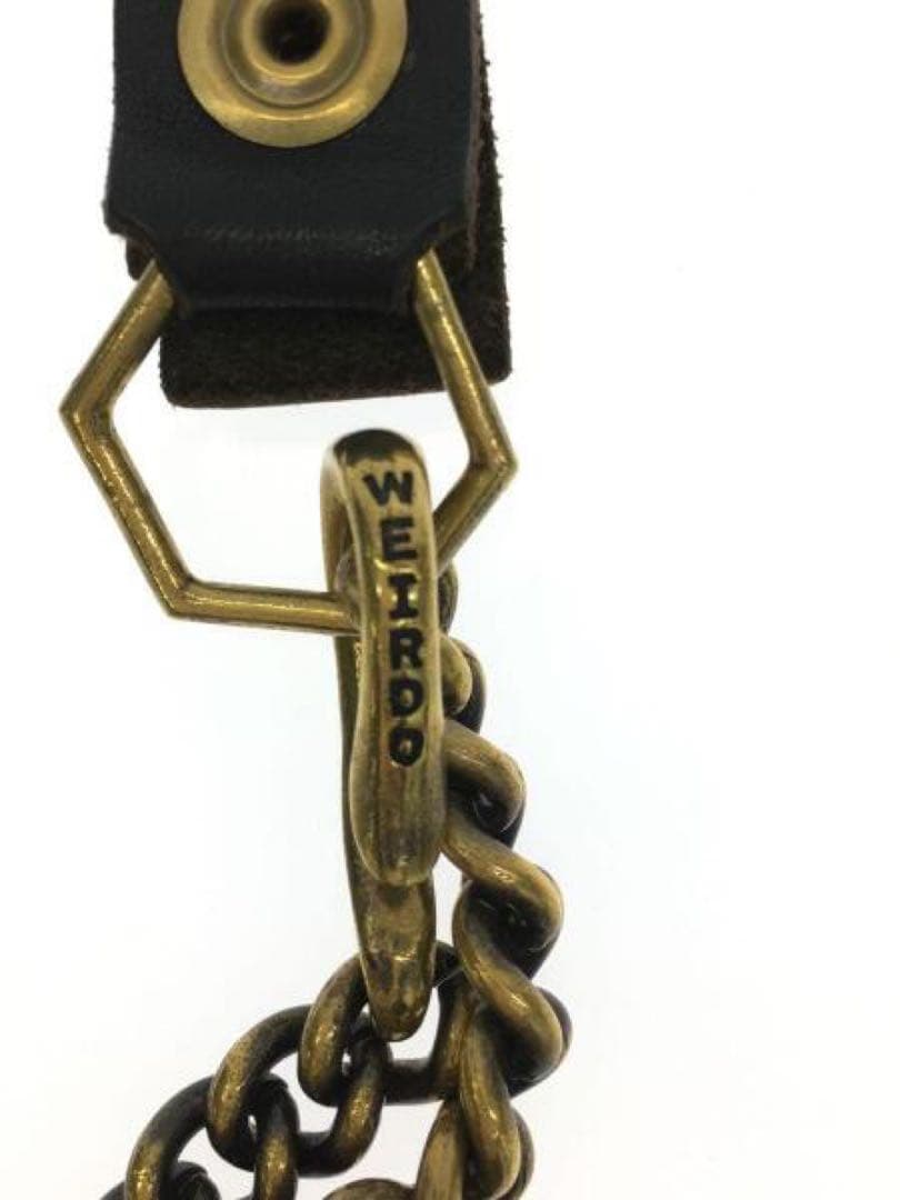 廃盤WEIRDO jewelry FRANKEN ブラス ウォレットチェーン