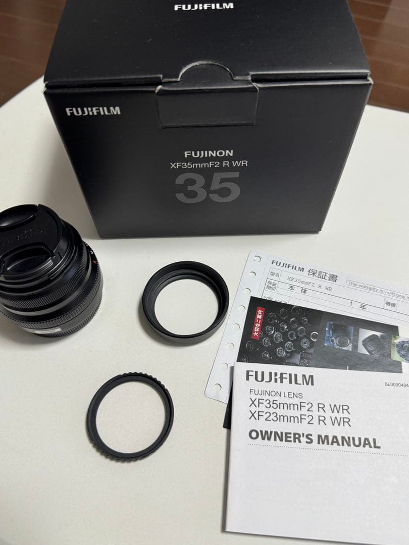 FUJIFILM XF35mmF2 R WR レンズ