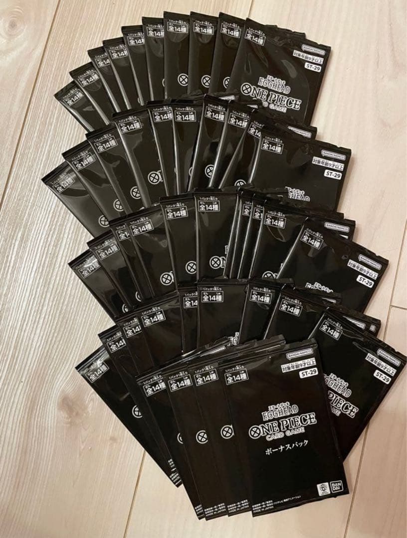 スタートデッキ　エッグヘッド　ボーナスパック　50パック　新品未開封