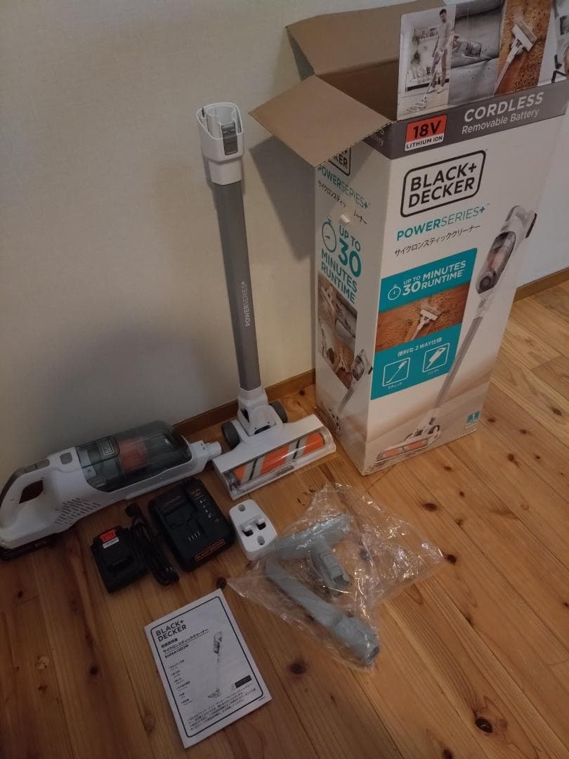BLACK+DECKER POWER SERIES スティッククリーナー