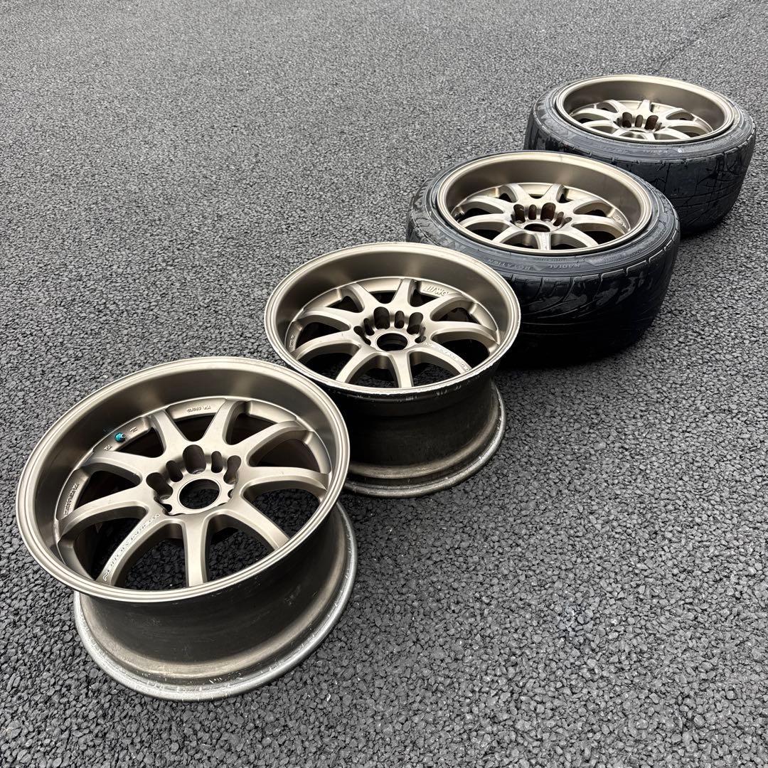 work xd9 9.5j 4本セット ブロンズ　17インチ　ツアラー シルビア