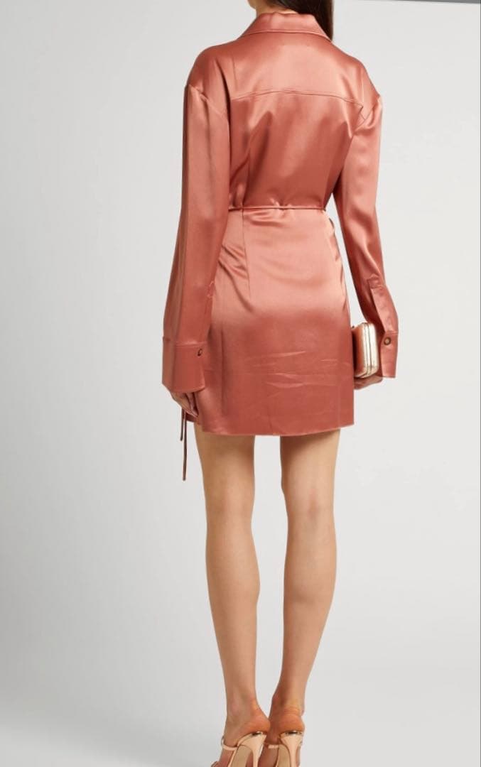 専用お値下げ！滝沢眞規子さん愛用ブランドナヌーシュカ　長袖シャツミニワンピース