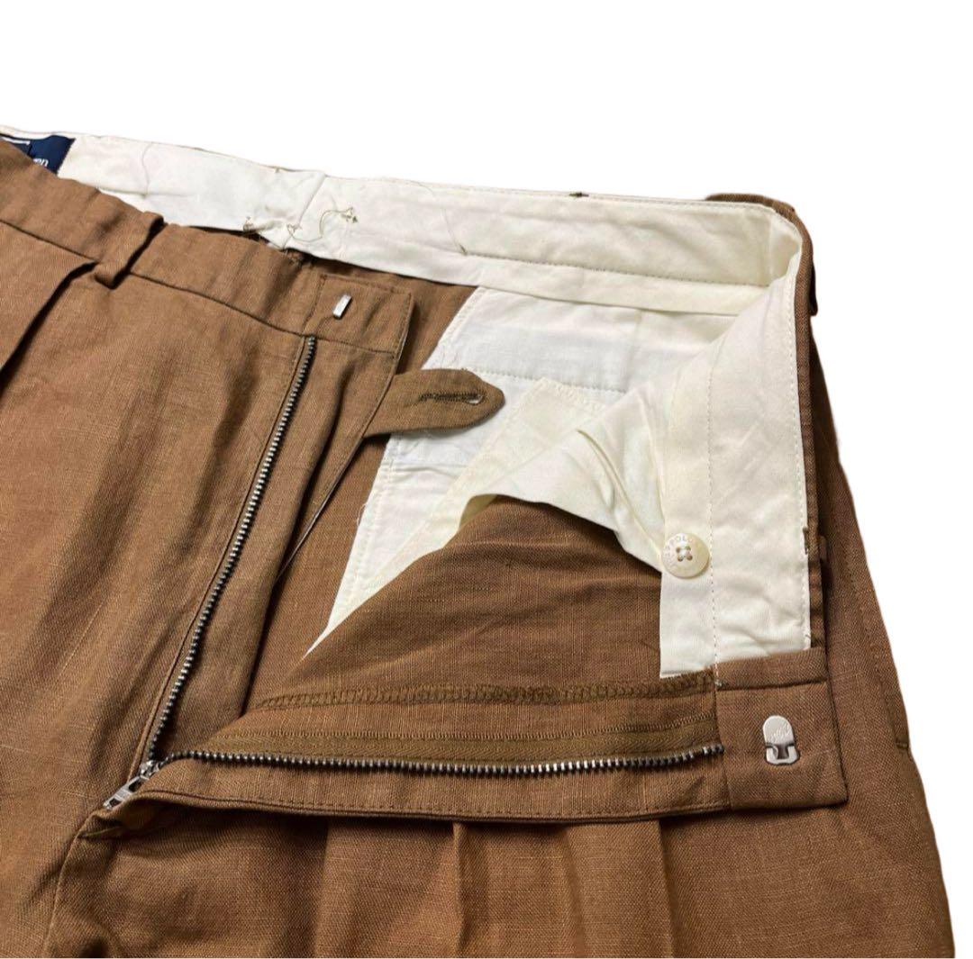 90s RALPH LAUREN ラルフローレン リネンパンツ スラックス