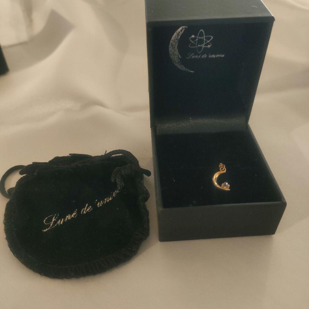 Lune de rêve ゴールド ネックレス 月の形