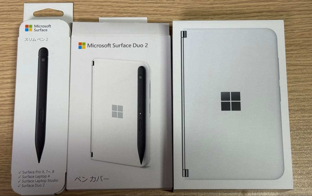 Microsoft Surface Duo2 256GB スタイラス、カバー付
