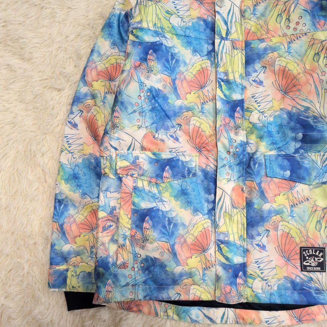 【未使用】Scolar スカラー スノボウェア 上下セット S　スキー