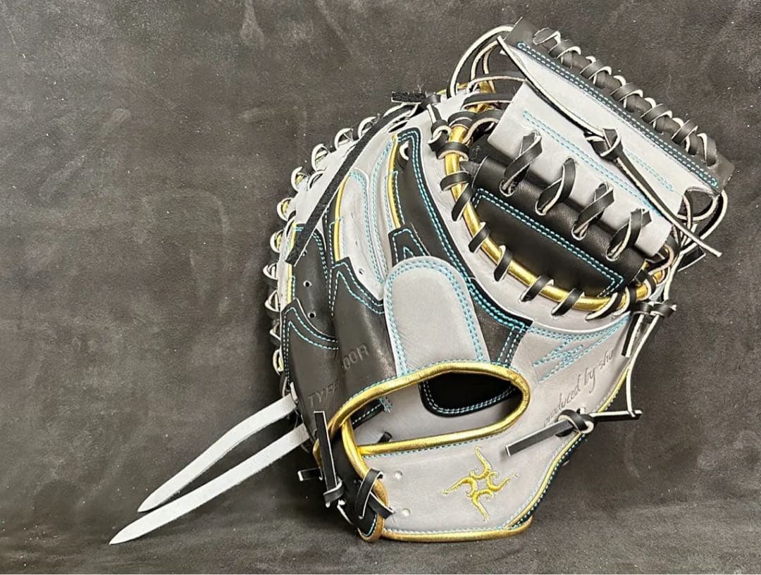 ☆最新 要ミット　軟式用キャッチャーミット 限定カラーKANAME