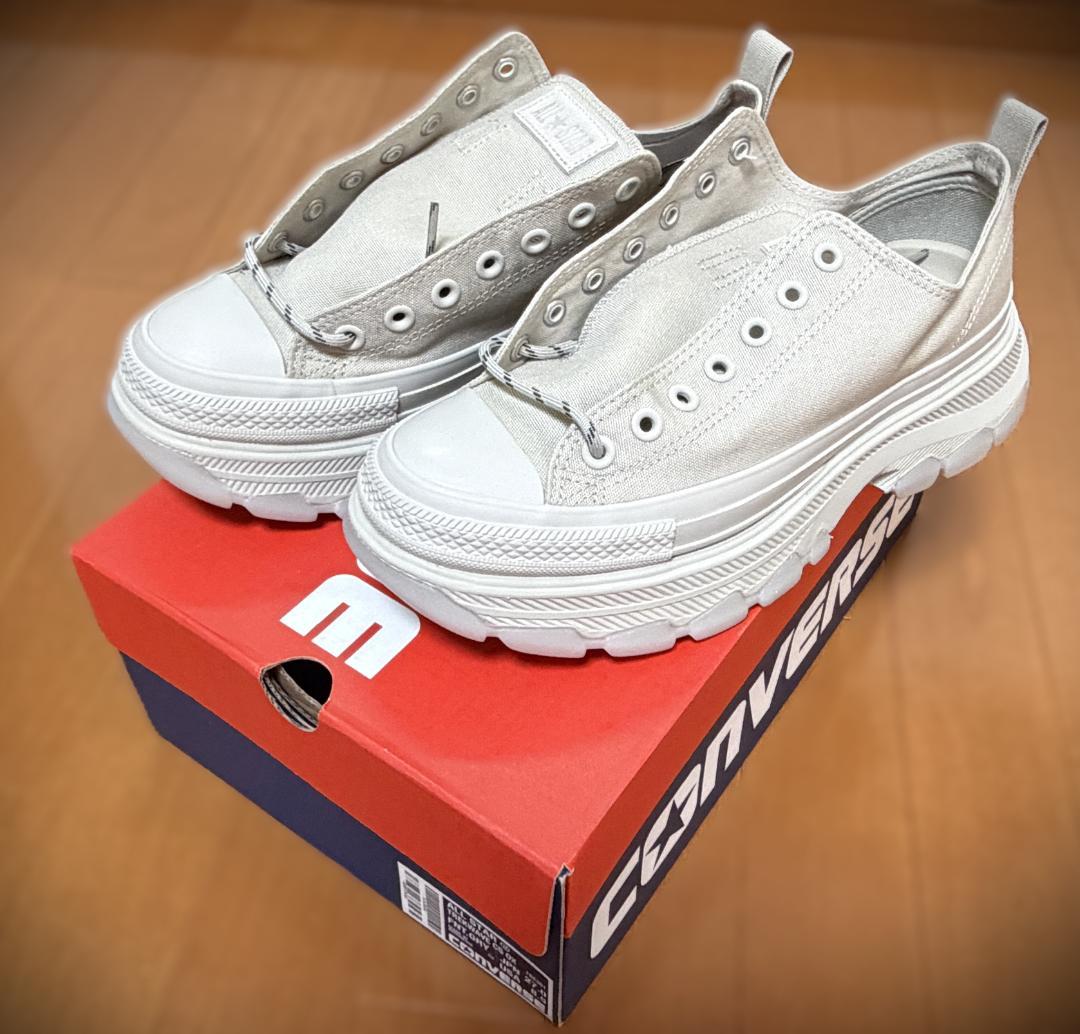 ★未使用 CONVERSE ALL STAR TREKWAVE 厚底 ローカット