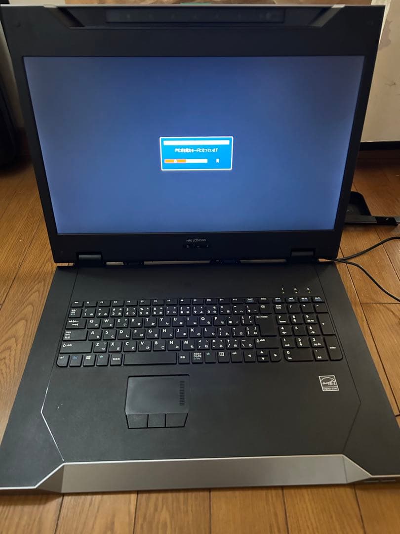 hp LCD 8500 ディスプレイ＆キーボード　Intel NUC おまけ