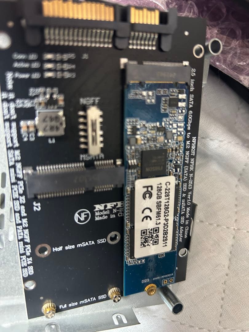 hp LCD 8500 ディスプレイ＆キーボード　Intel NUC おまけ