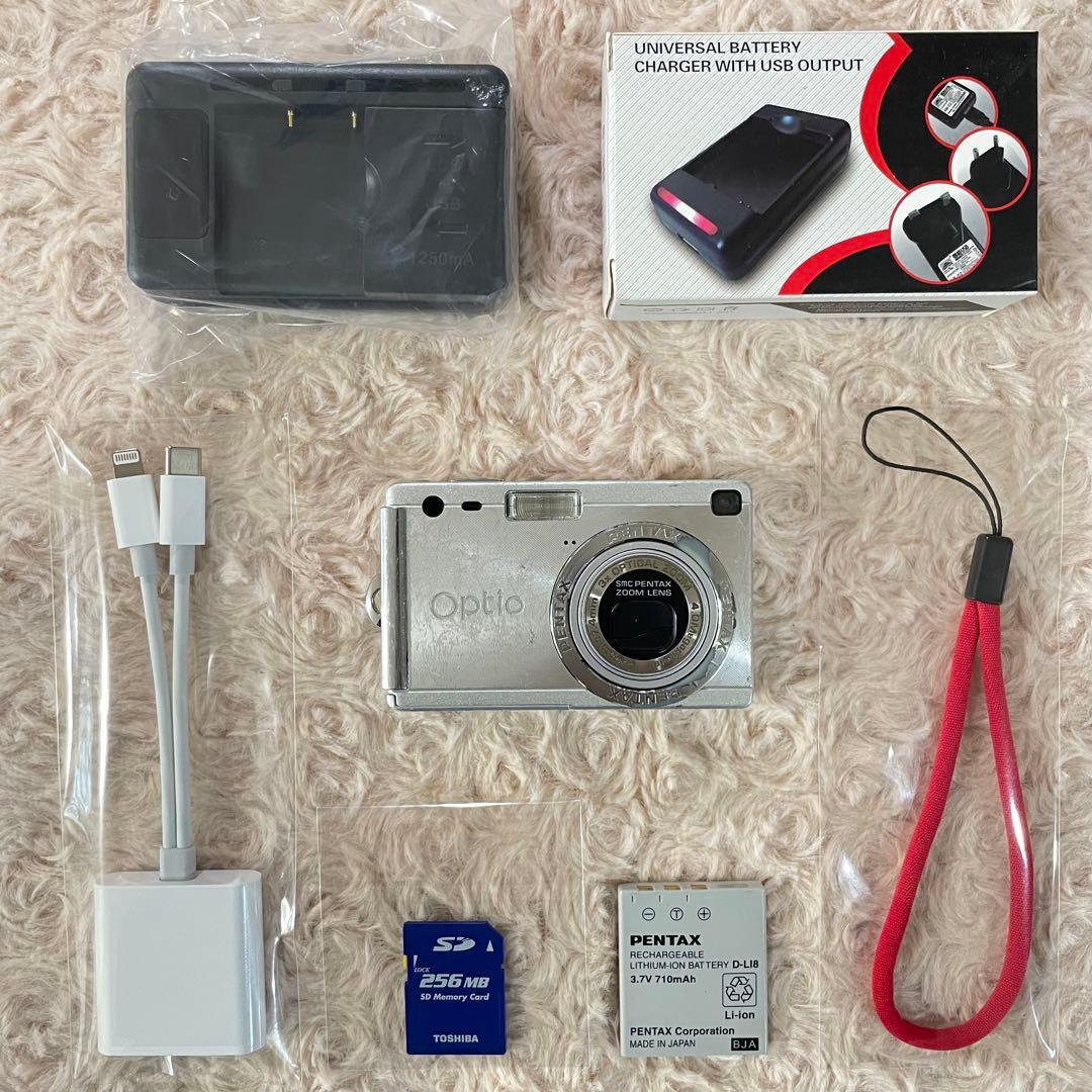 難有特価✨PENTAX Optio s4i✨動作確認済 スマホ転送OK 可愛い♪