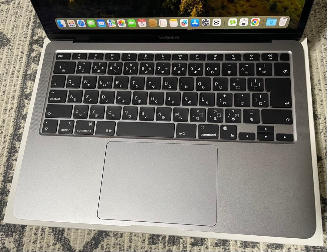 【美品・箱備品あり】MacBook Air M1 2020 8GB/256GB
