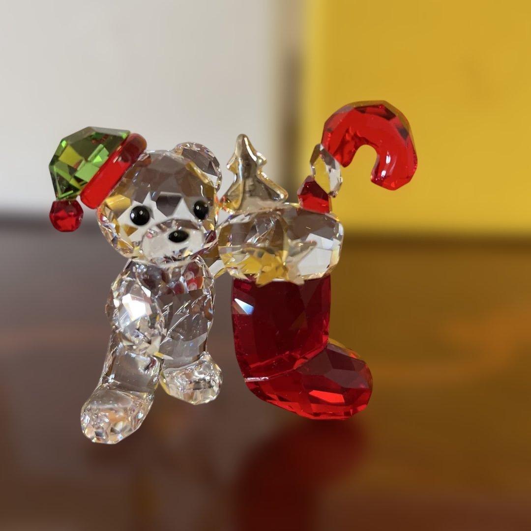 スワロフスキー　クリスベア　クリスマス