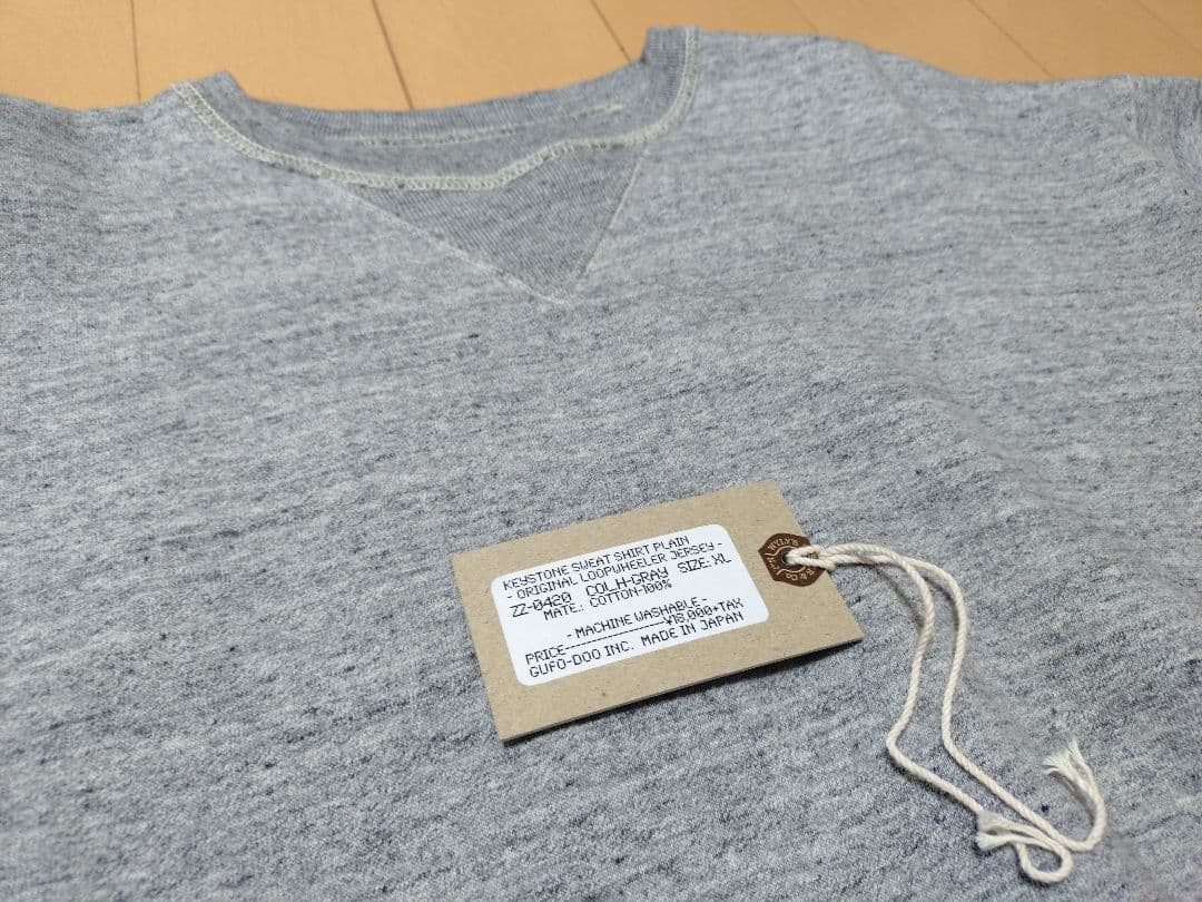 新同品 コリンボ COLIMBO キーストーンスウェット XL