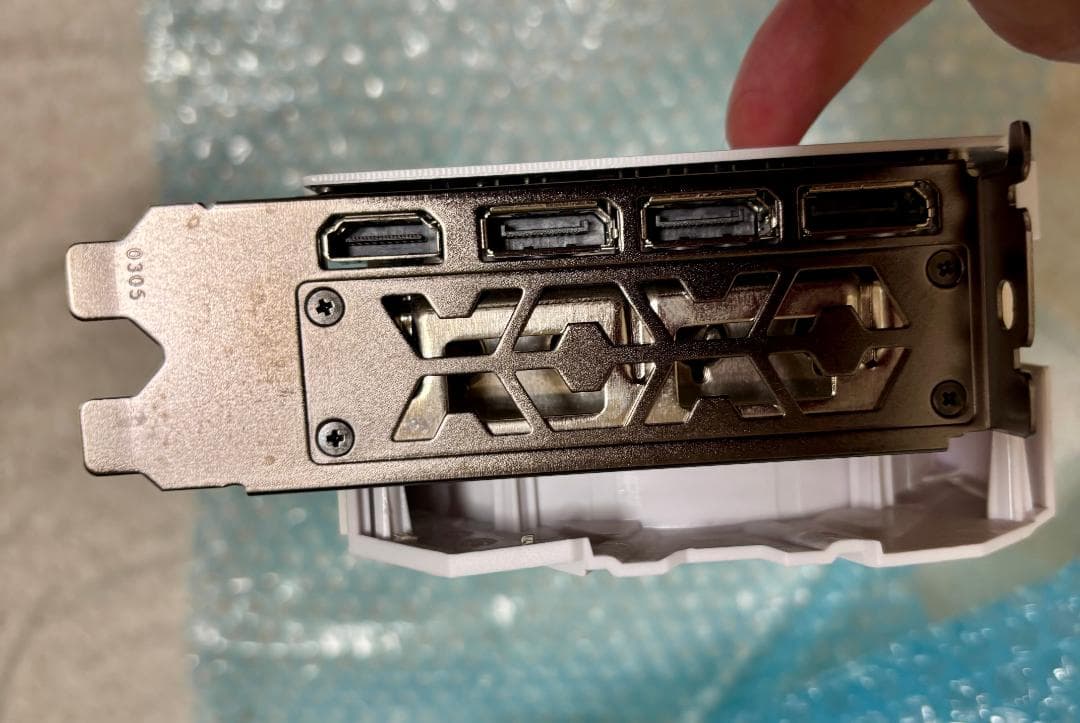 玄人志向 GeForce GK-RTX3070Ti-E8GB 難あり