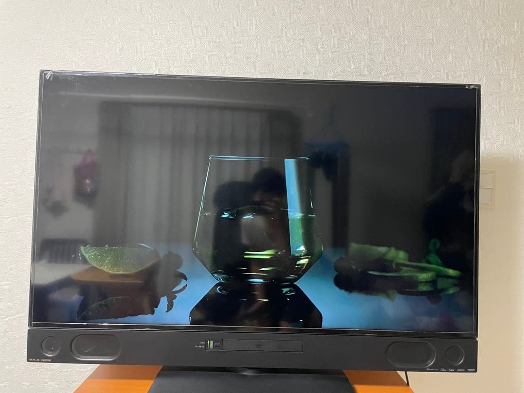 美品　三菱50型4Kブルーレイ&HDD2番組同時録画ユーチューブ可2019年製