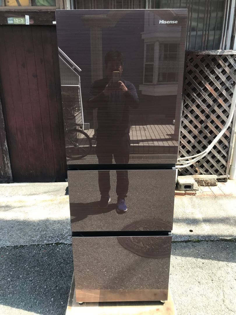 Hisense ハイセンス 3ドア冷凍冷蔵庫 HR-G2801BR 2019年