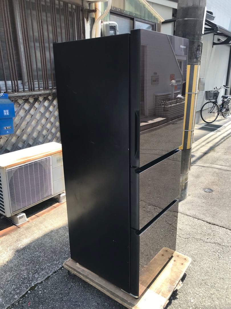 Hisense ハイセンス 3ドア冷凍冷蔵庫 HR-G2801BR 2019年