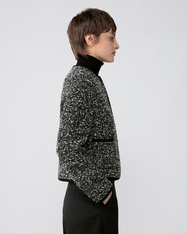 今季美品*定価7.5万 theory luxe ツイードニットジャケット 38