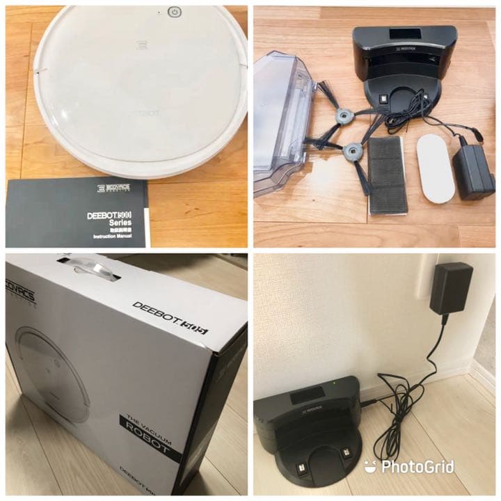 ECOVACS DEEBOT 505 ホワイト　白　white 説明書・箱付き