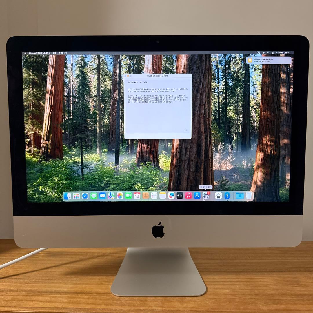 iMac Retina 4K 21.5インチ 2019 i5 8GB