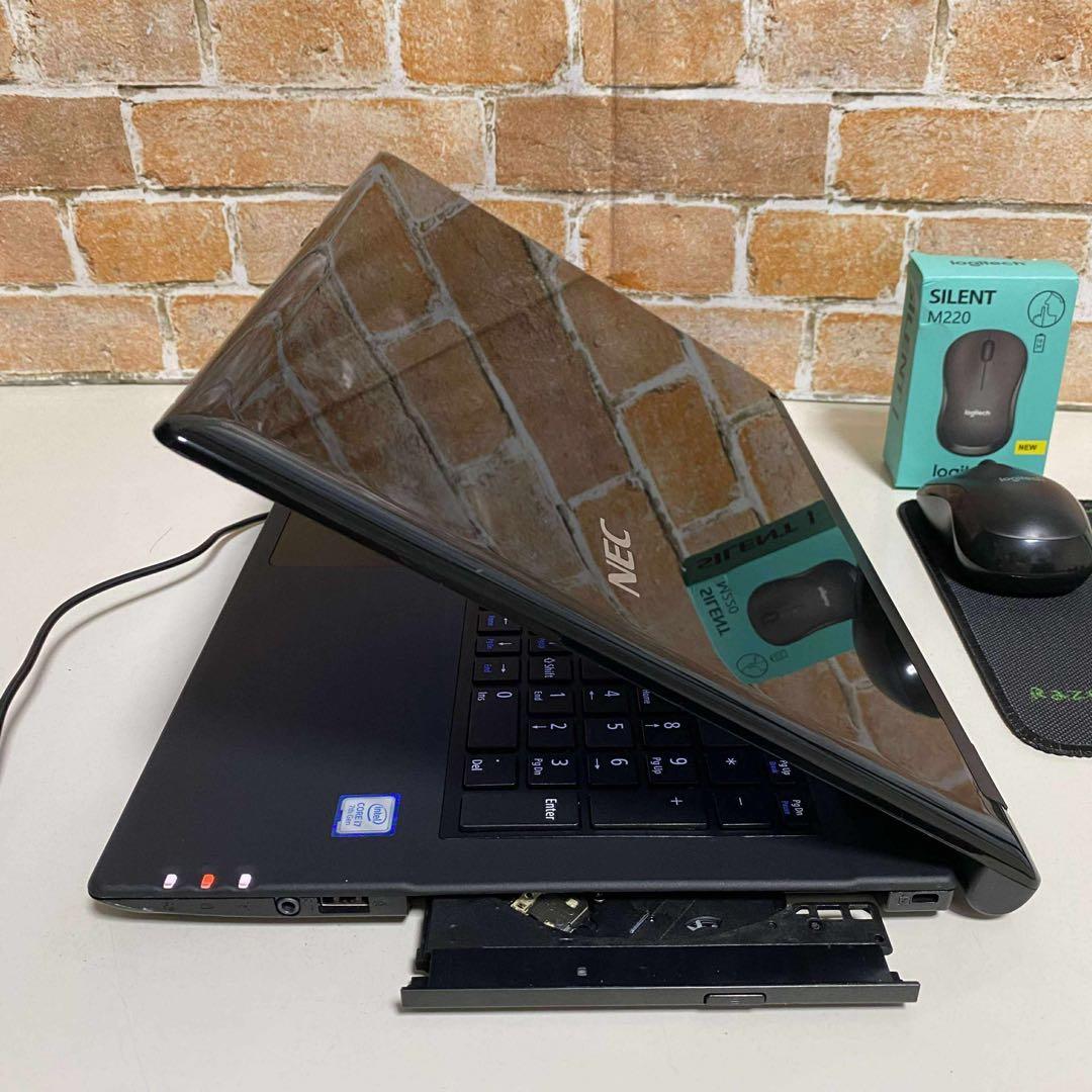 NECノート PC Core i7 SSD 256GB メモリ8GB オフィス付
