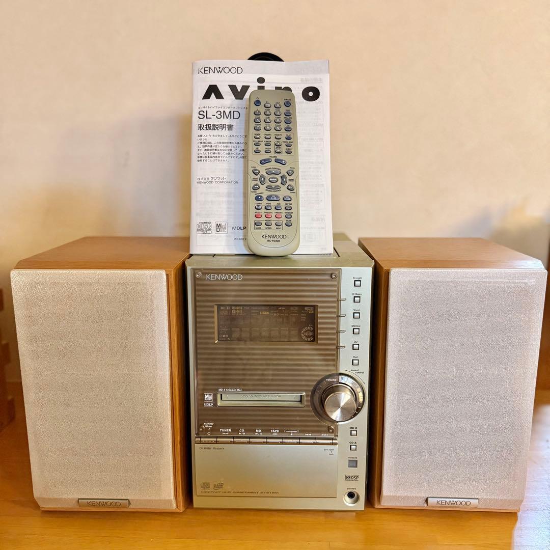 KENWOOD SL3MD 2003年製　コンポ　完動品 プレーヤー