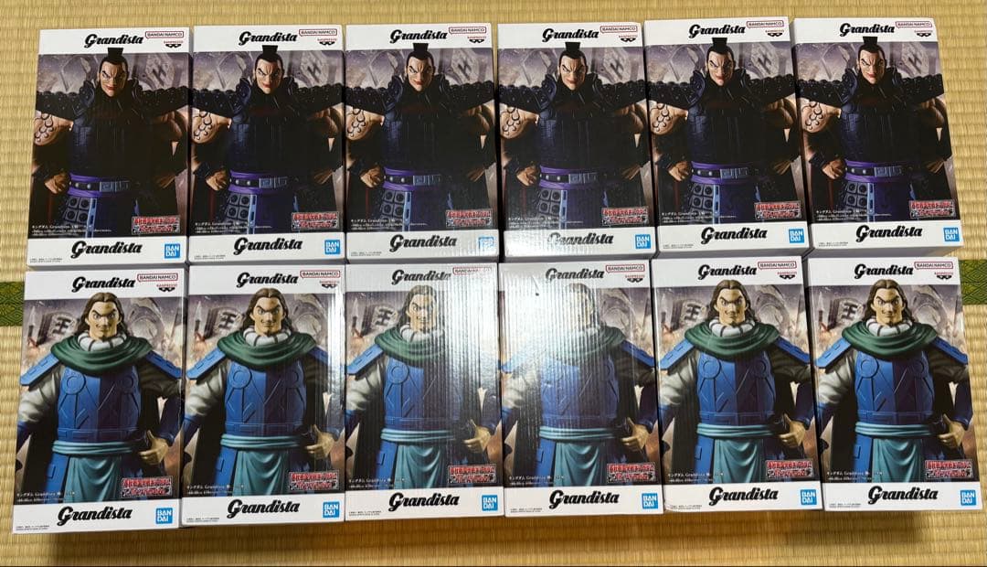 キングダム Grandista フィギュア　王騎✖️6 騰✖️6