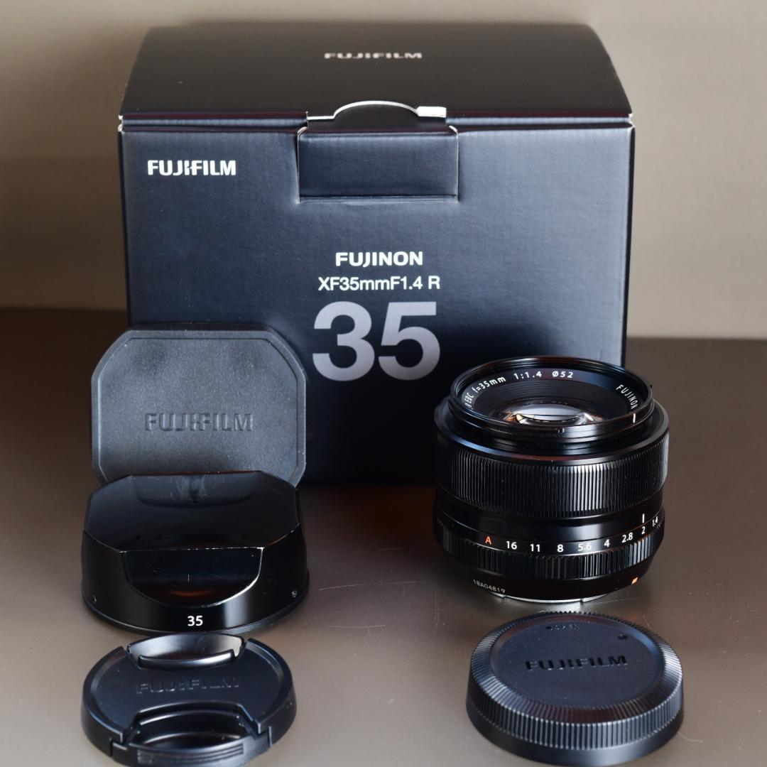美品！　FUJINON XF35mm F1.4 R　FUJIFILM　動作快調