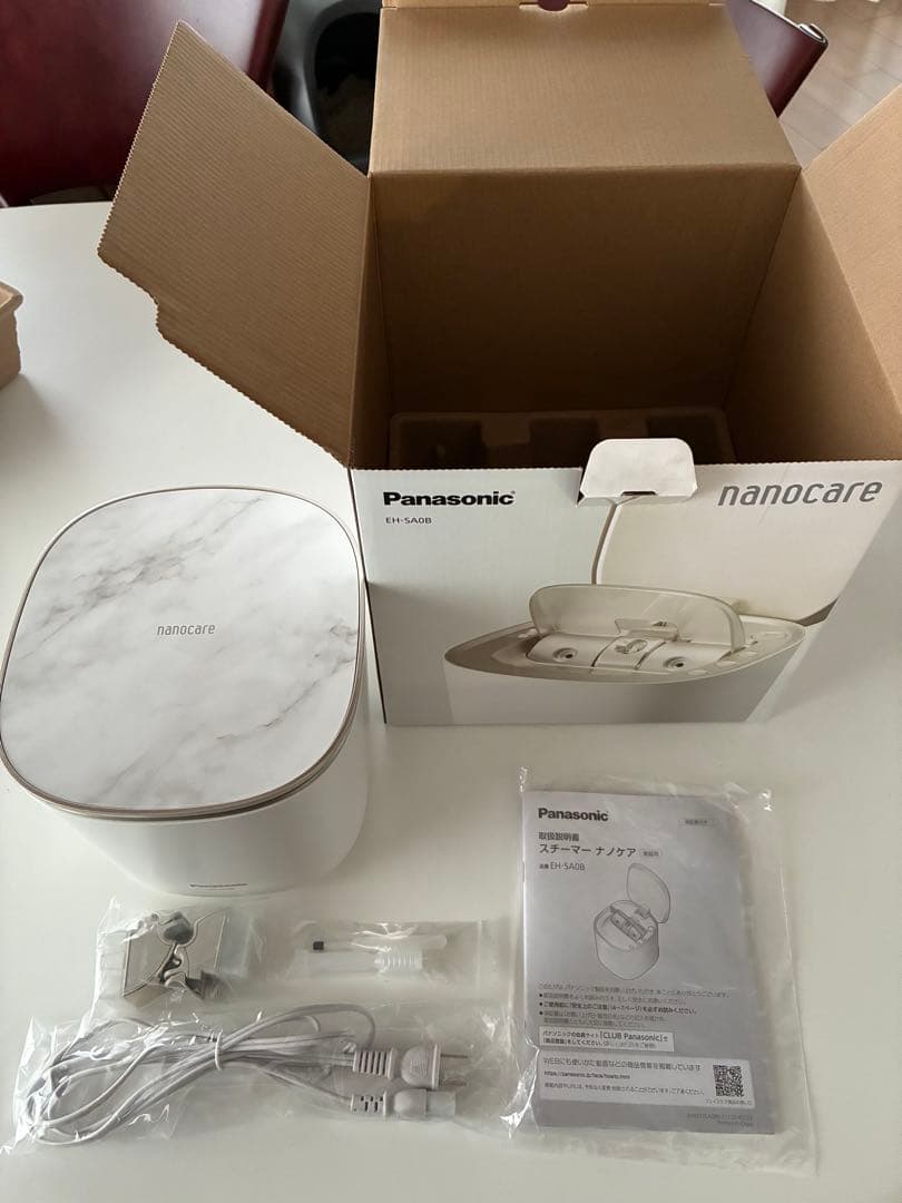 試運転　Panasonic　パナソニック ナノケア スチーマー EH-SA0B
