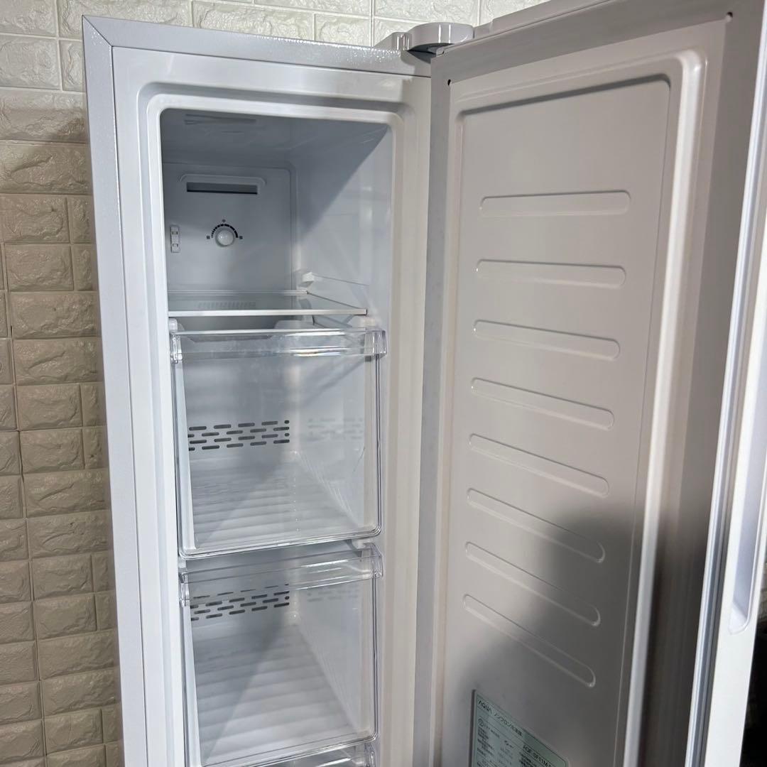 AQUA 冷凍庫 AQF-SF11M (W) 105L 2022年製 C064