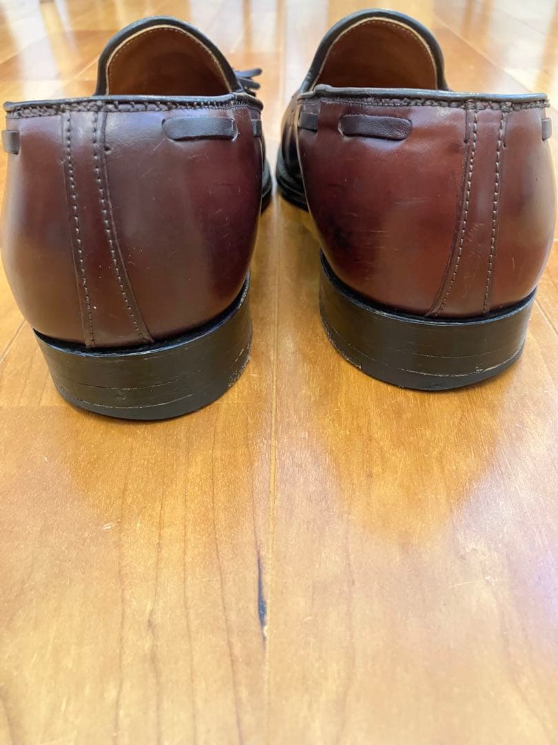 Alden タッセルローファー コードバン バーガンディ　563