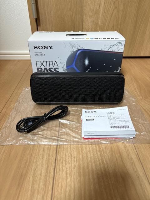 SONY SRS-XB32 ブラック ワイヤレススピーカー　NO2