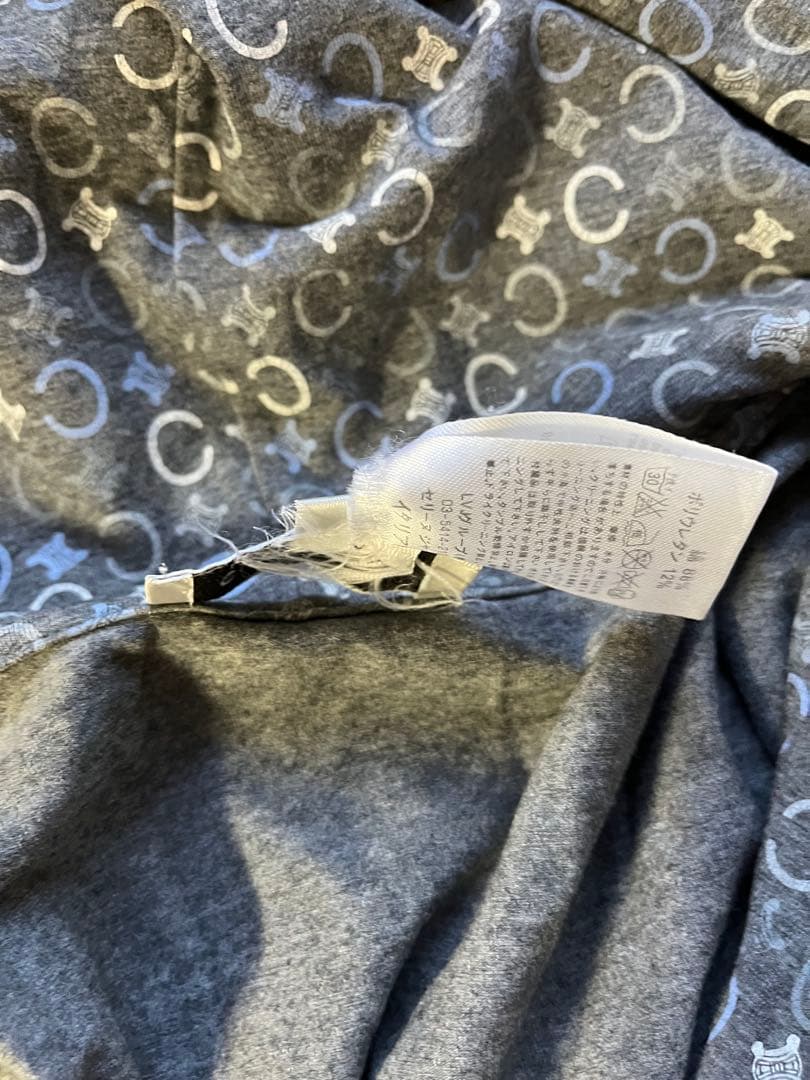 CELINE セリーヌ ジップアップ パーカーL