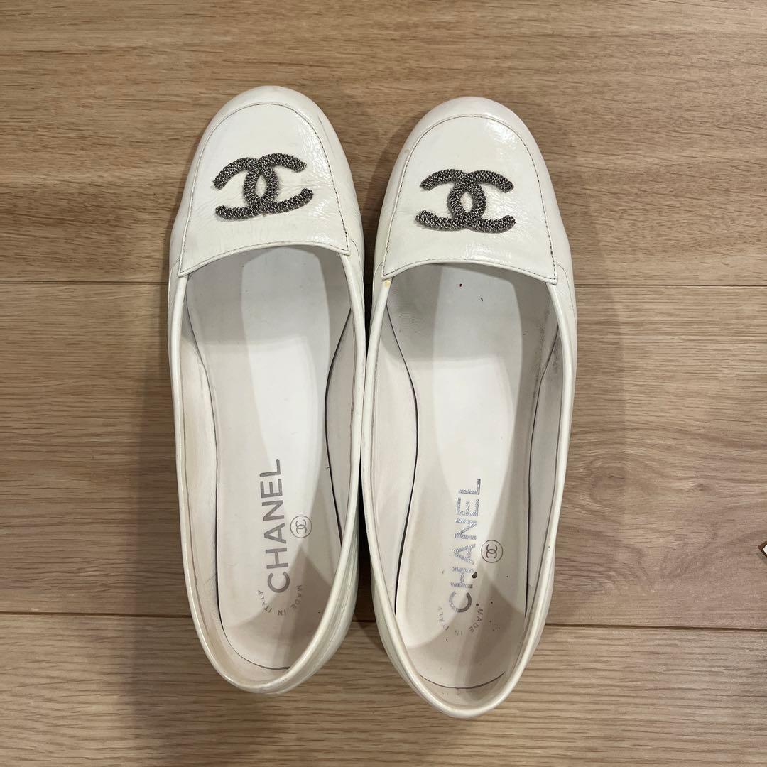 CHANELフラットシューズ38