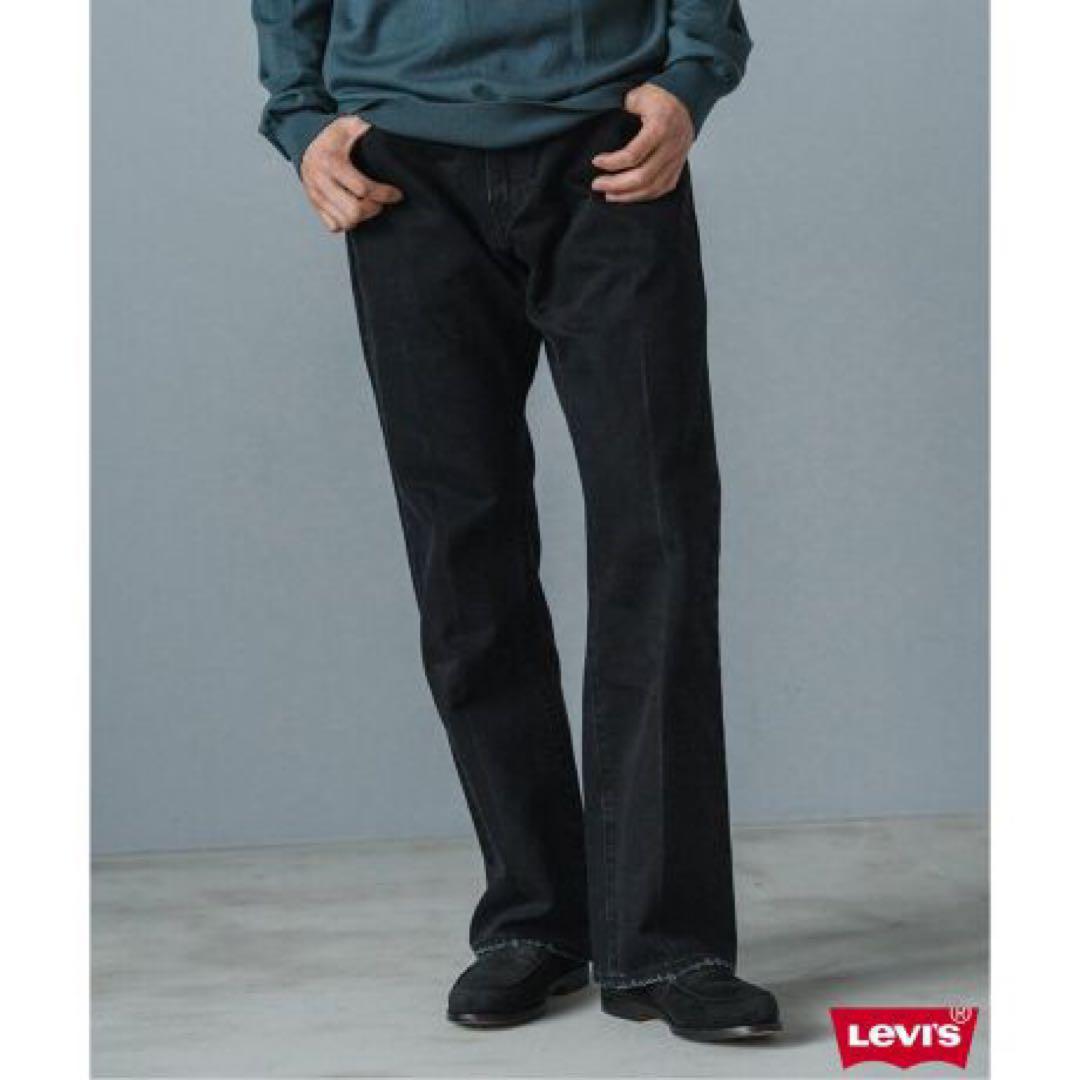 極美品 リーバイス EDIFICE 別注 517 ブラック W34 L30