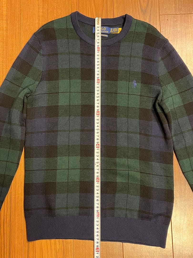 Polo Ralph Laurenラルフローレン チェック柄ウォッシャブルニット