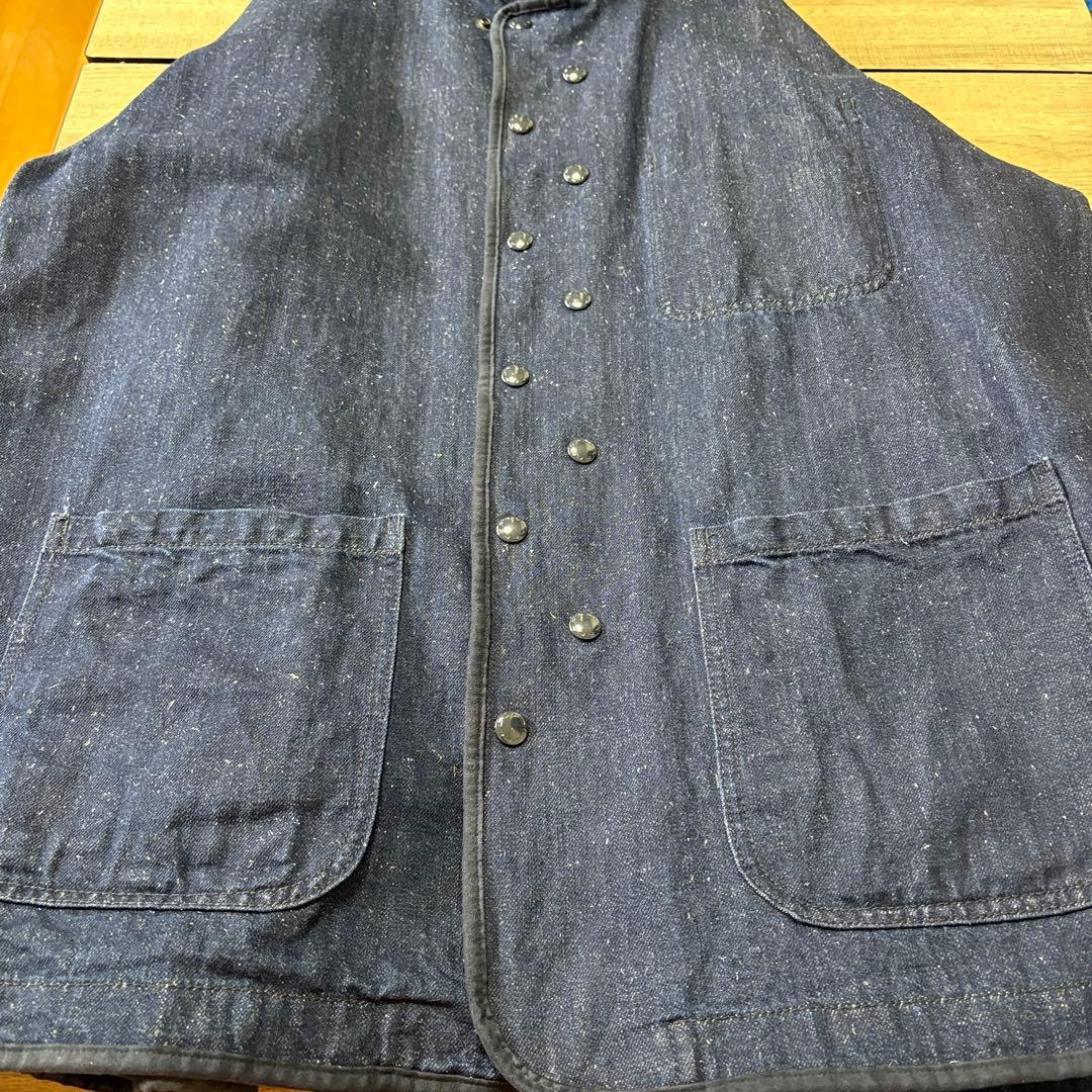 【廃盤】 ピルグリム デニム カバーオール L ウェルダーズジャケット 希少