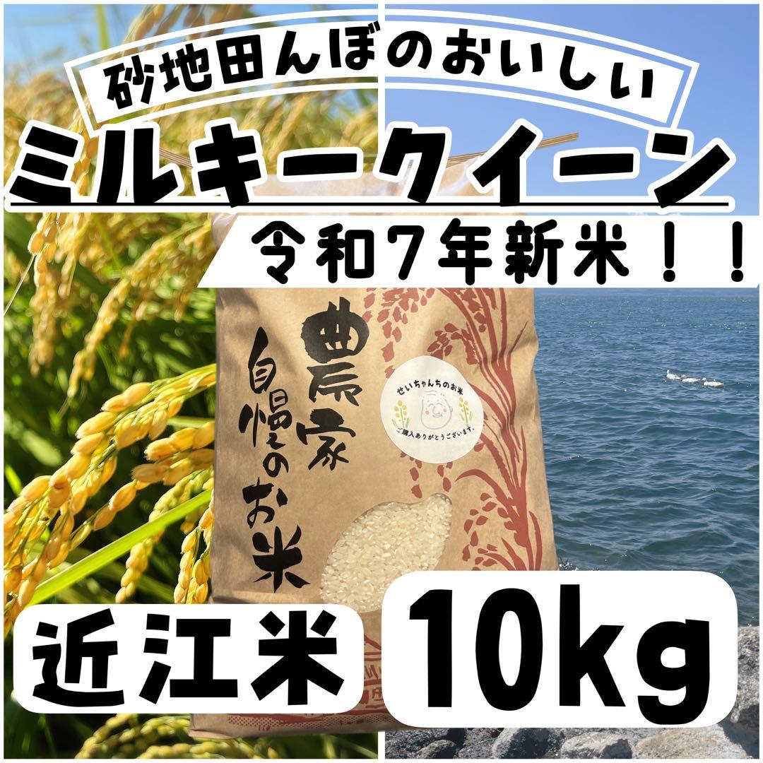 【令和7年度新米】近江米 ミルキークイーン 10kg