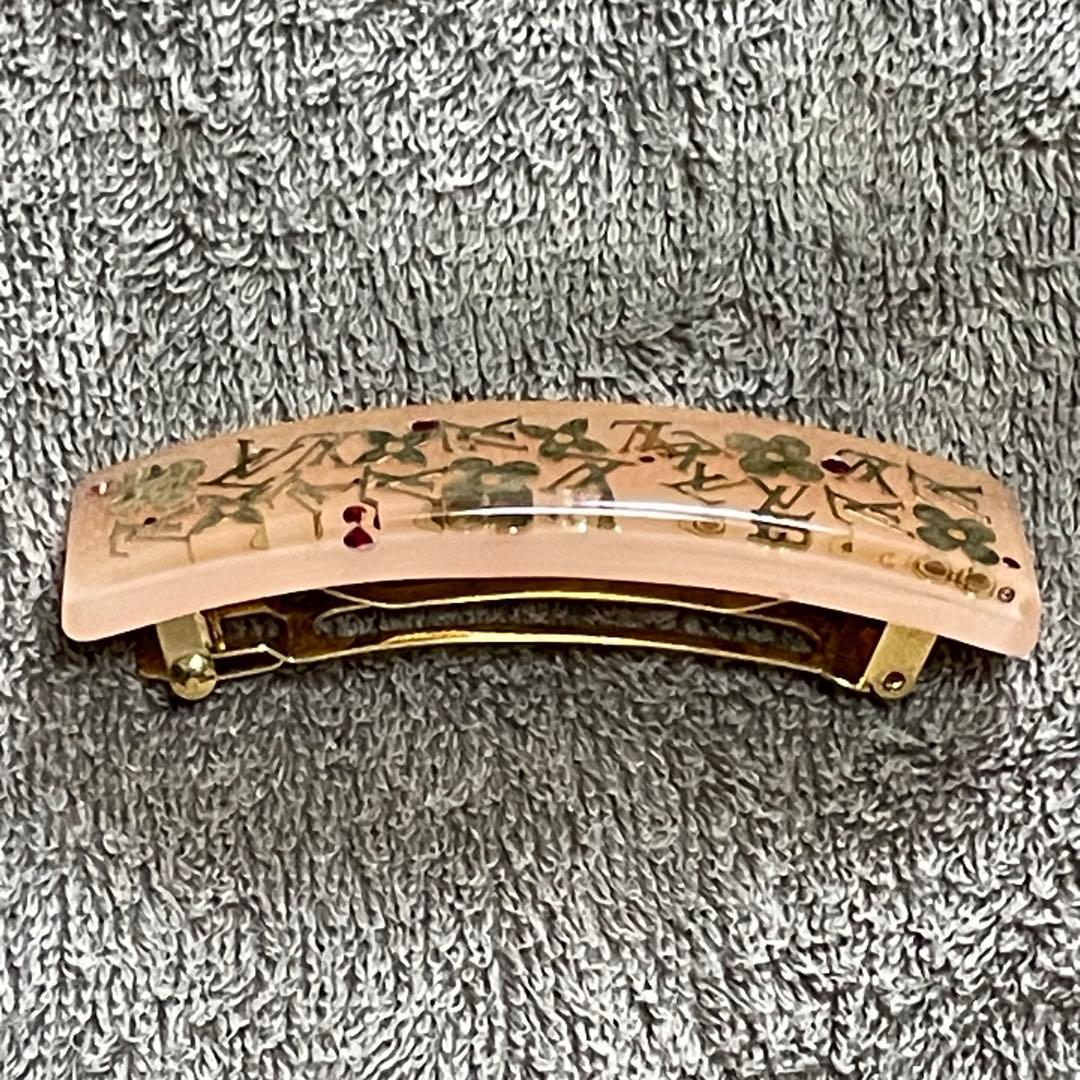 【正規品】Louis Vuitton クルーズライン バレッタ・ピンク・箱付き