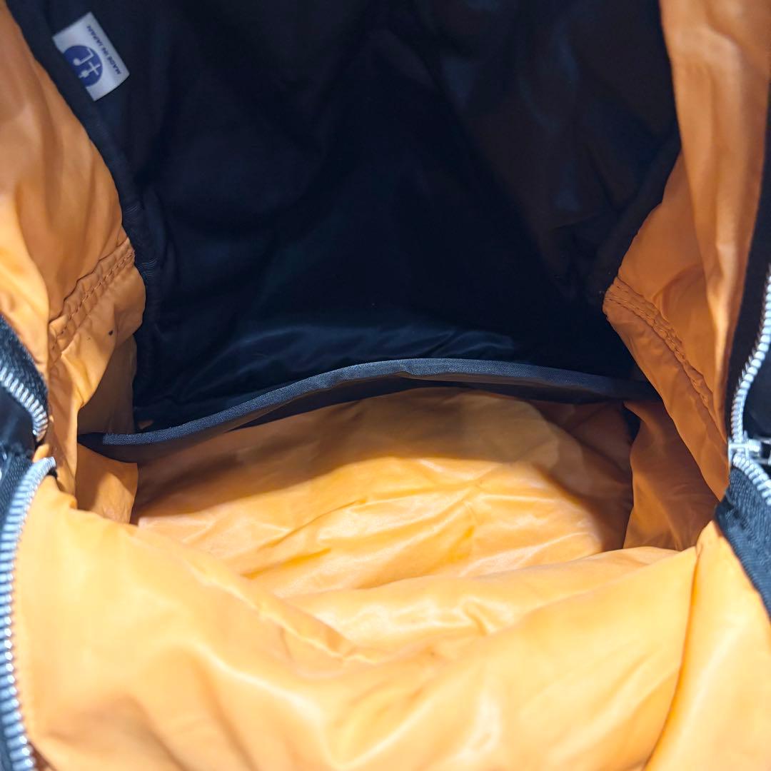 【美品】PORTER ポーター　リュック　タンカー　ブラック　ナイロン