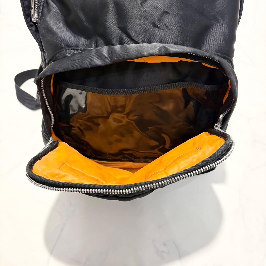 【美品】PORTER ポーター　リュック　タンカー　ブラック　ナイロン